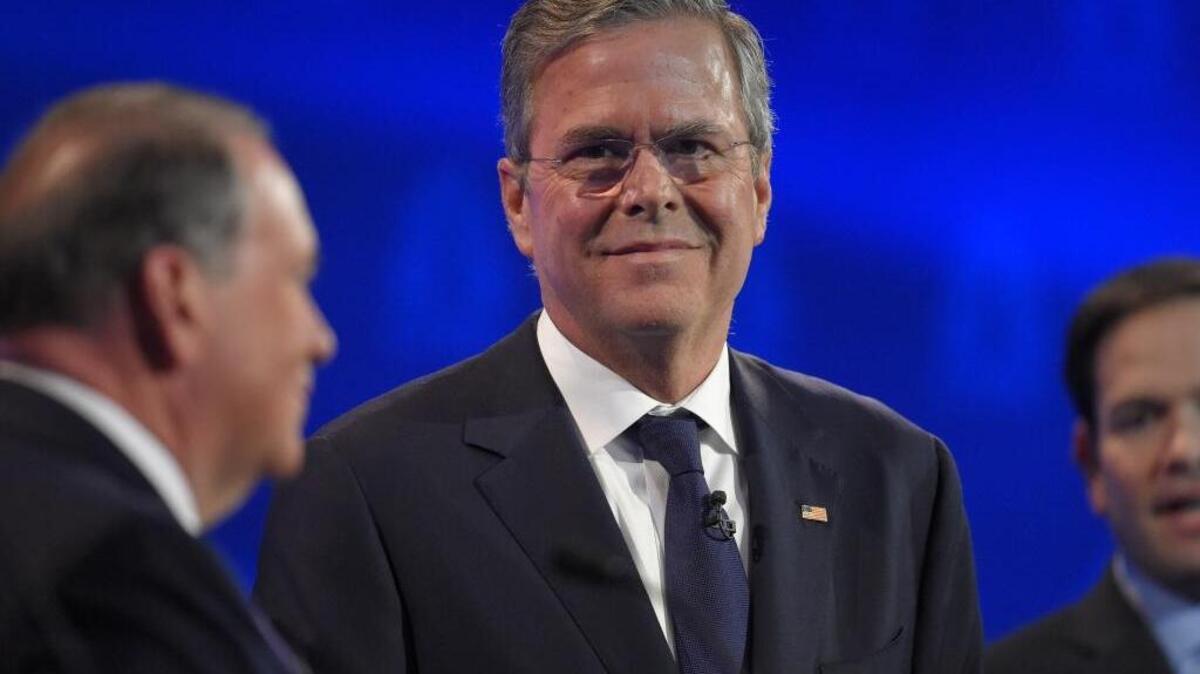Jeb Bush’s main problem in the campaign is that he has flat-footed in nearly every moment he needs to be stellar, and that was the case during the CNBC Republican presidential debate last week at the University of Colorado in Boulder.