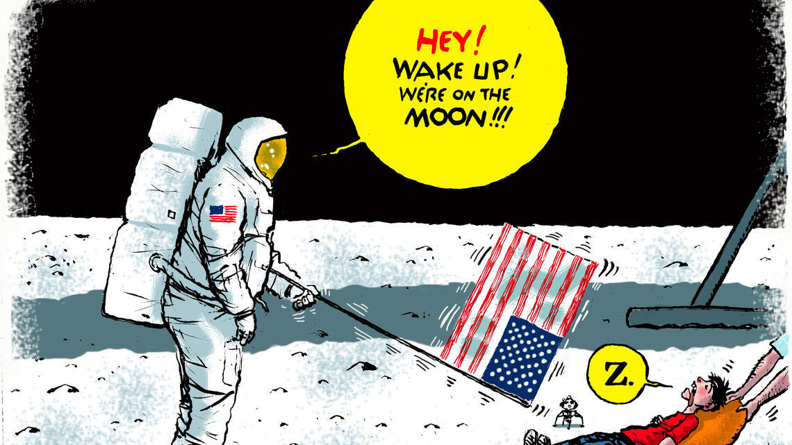 How did we drown out the noise of Vietnam? We flew Apollo to the moon