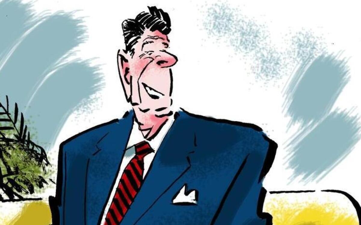 Ronald Reagan was no Donald Trump.