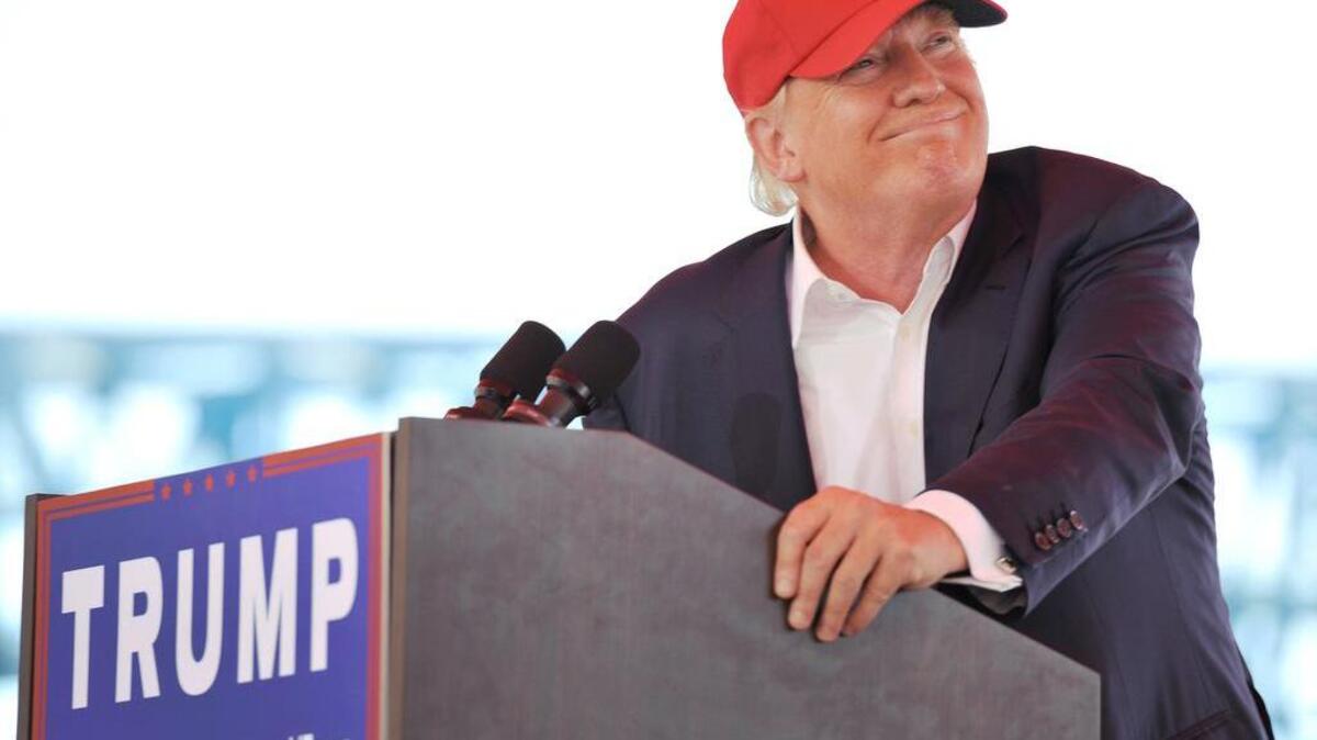Republican presidential candidate Donald Trump: Can you see him as president? 