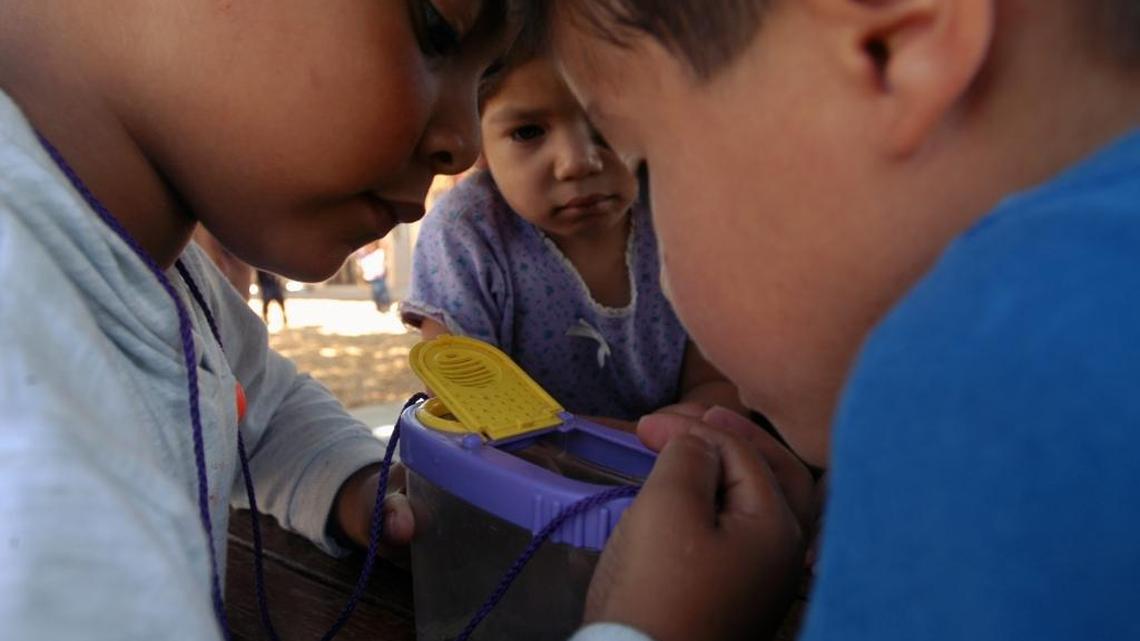 The dropout rate for children in migrant worker housing ranges up to 90 percent, due in part to an obscure rule that uproots families during the school year. Shown here, children at Yolo County’s Madison Migrant Center.