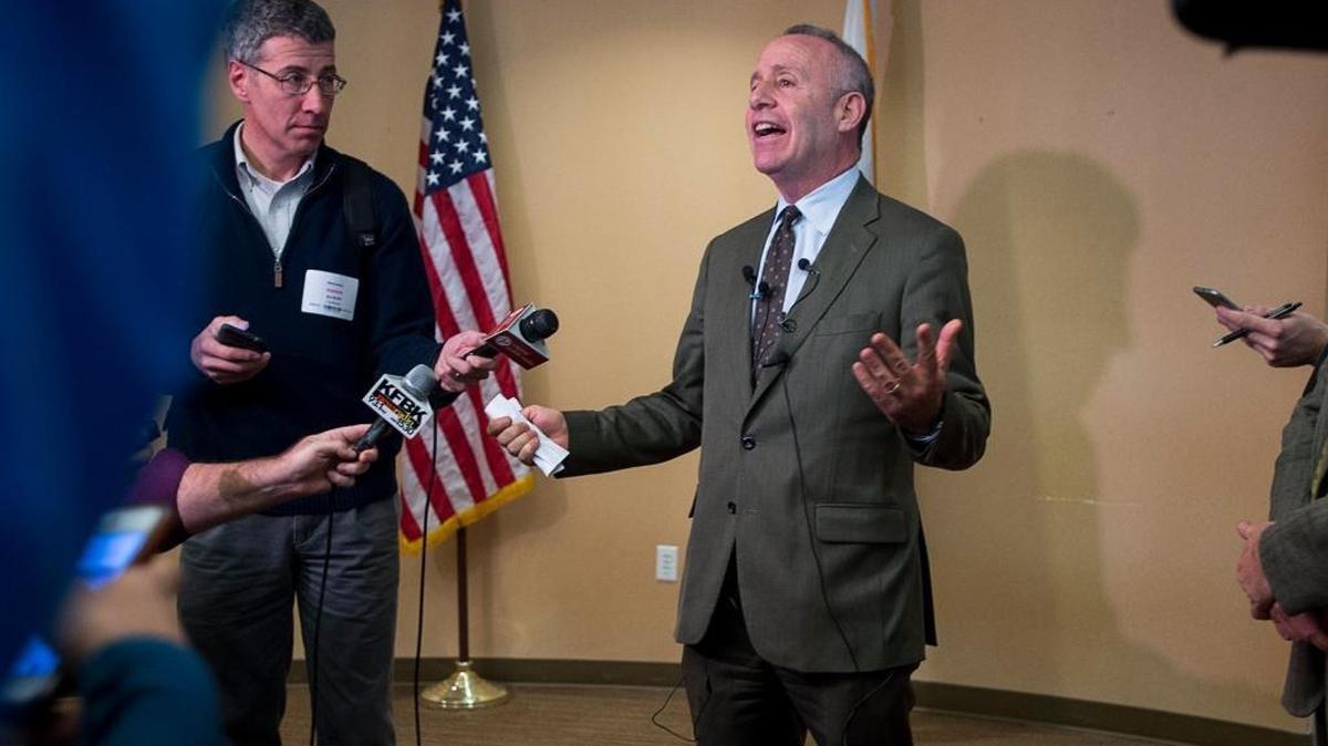 Mayor Darrell Steinberg (seen here in February 2017) said before the meeting he knew “there will be people that oppose this,” but “we are not a city that will exchange people's civil rights for money… History is full of chapters where good people have choices."