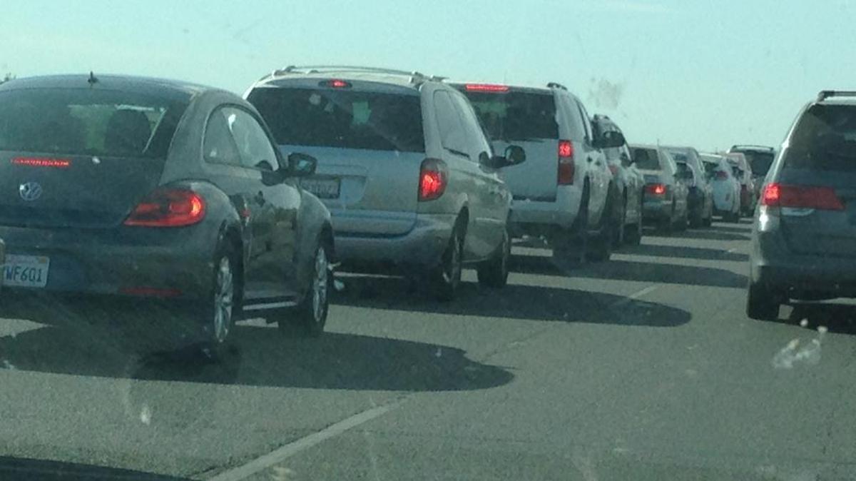 
Traffic jams are a major source of greenhouse gas pollution, and a key target for new environmental goals. 
