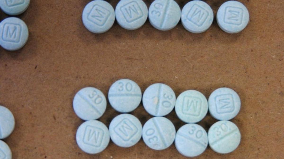 At least 20 people in Sacramento County have overdosed on pills that health officials suspect contains the powerful opioid fentanyl. This undated photo provided by the Cuyahoga County Medical Examiner’s Office in Ohio shows lookalike fentanyl pills.