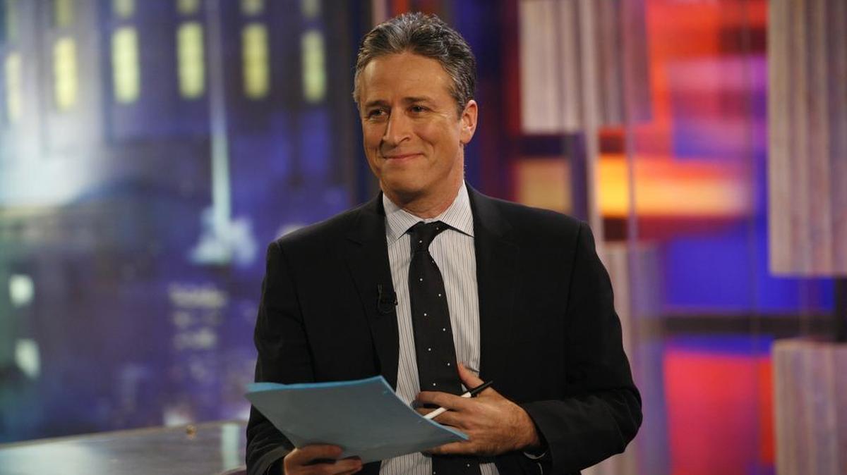 
Jon Stewart steps down from “The Daily Show” on Thursday after 16 years.
