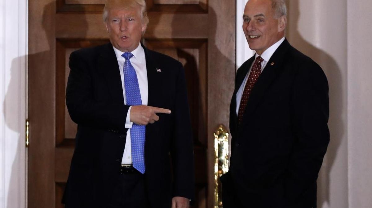 President-elect Donald Trump has chosen retired Marine Gen. John Kelly to run the Department of Homeland Security.