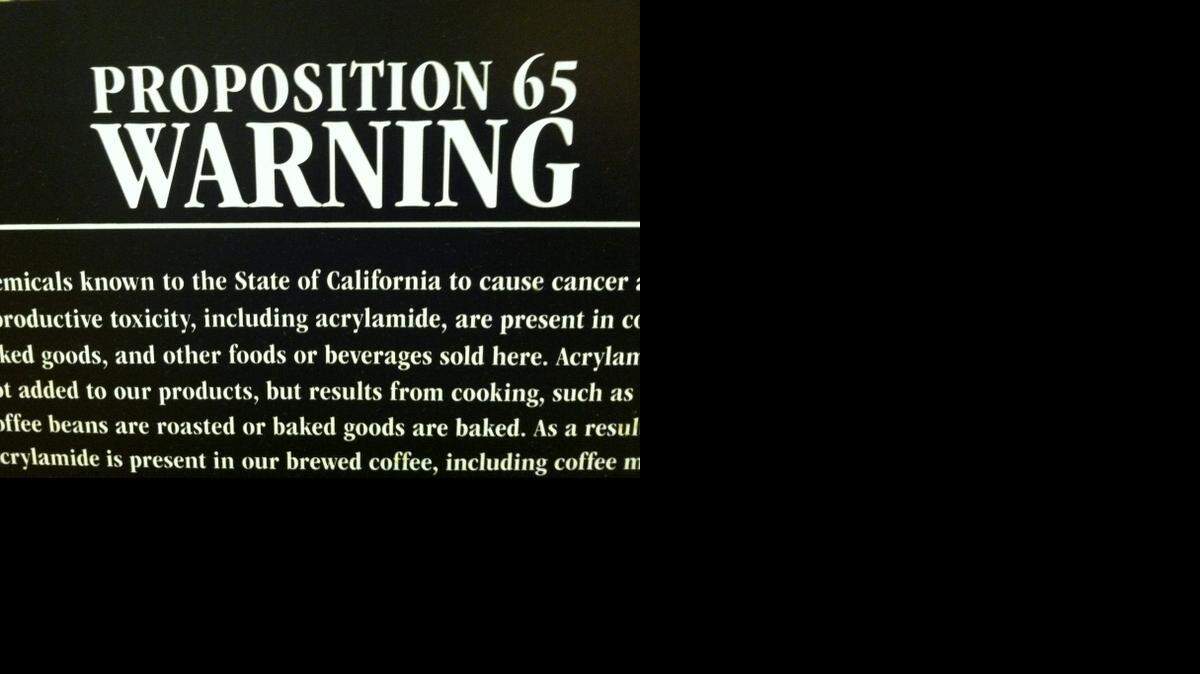 
At Gov. Jerry Brown’s urging, the Office of Environmental Health Hazard Assessment has embarked on a project by which warnings, which are posted on gasoline pumps, parking garages, bags of charcoal and many other products and locations, would get more specific.
