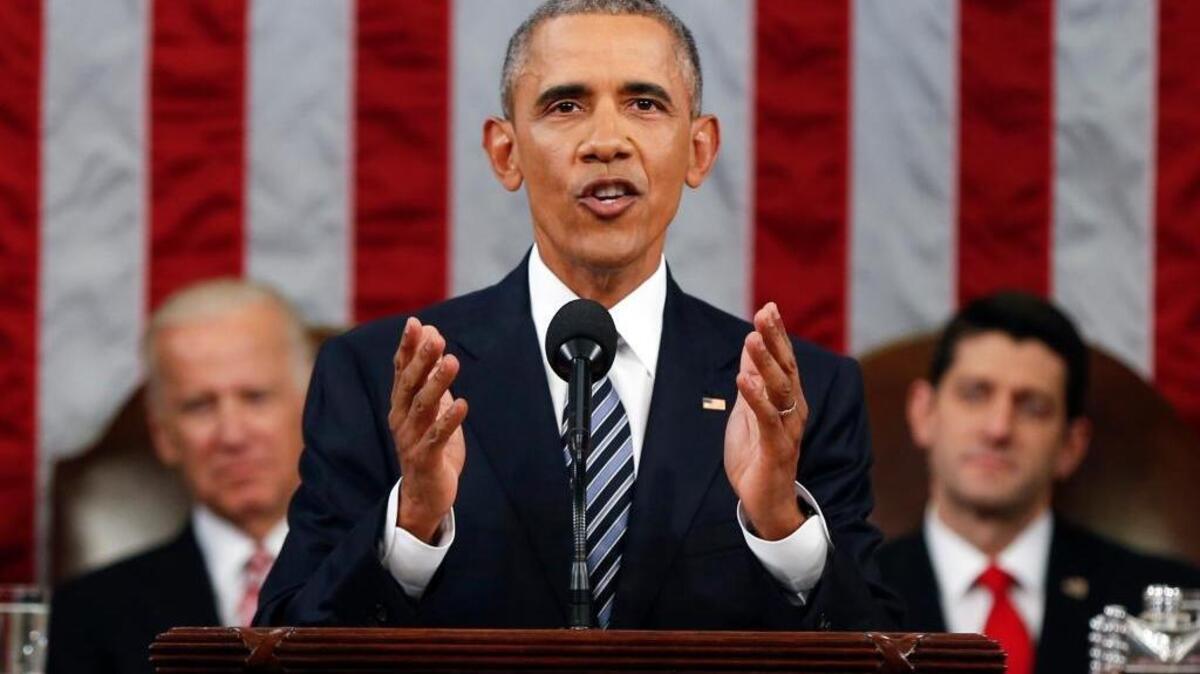 President Barack Obama delivers his final State of the Union address on Tuesday night.