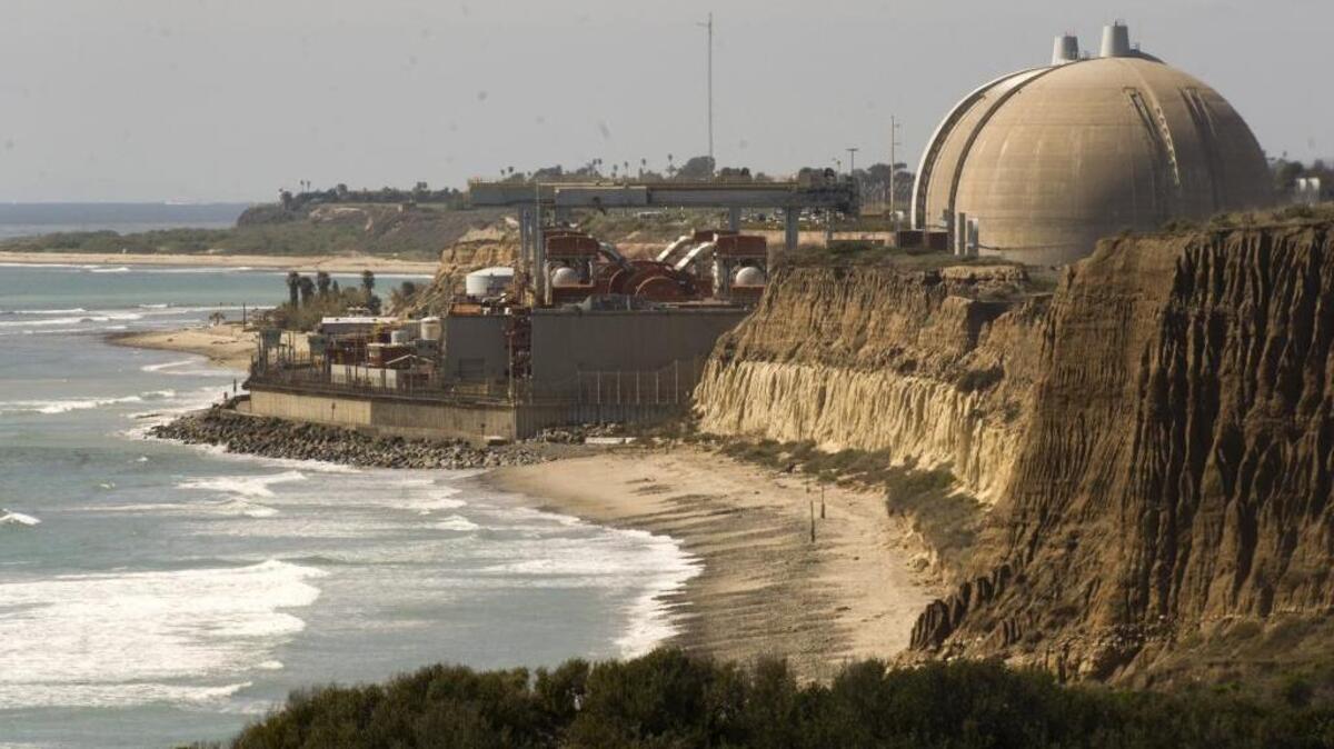 The San Onofre nuclear plant in 2012.