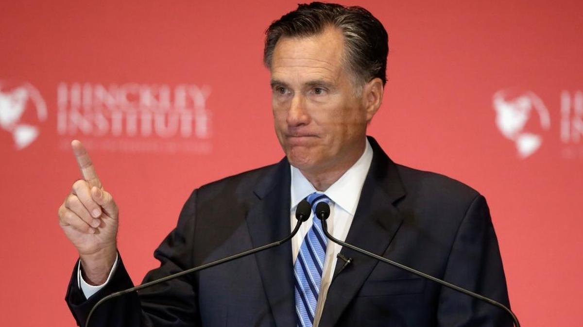 Mitt Romney, the 2012 Republican presidential nominee, said Thursday in Salt Lake City that 2016 GOP front-runner Donald Trump is unfit to be president.