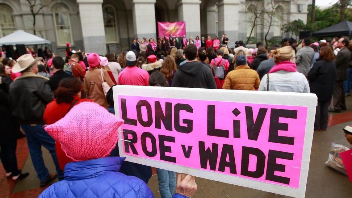 In this Jan. 22, 2018 file photo, supporters attend a rally held by Planned Parenthood, commemorating the anniversary of the landmark Roe vs. Wade Supreme Court ruling at the Capitol in Sacramento.
