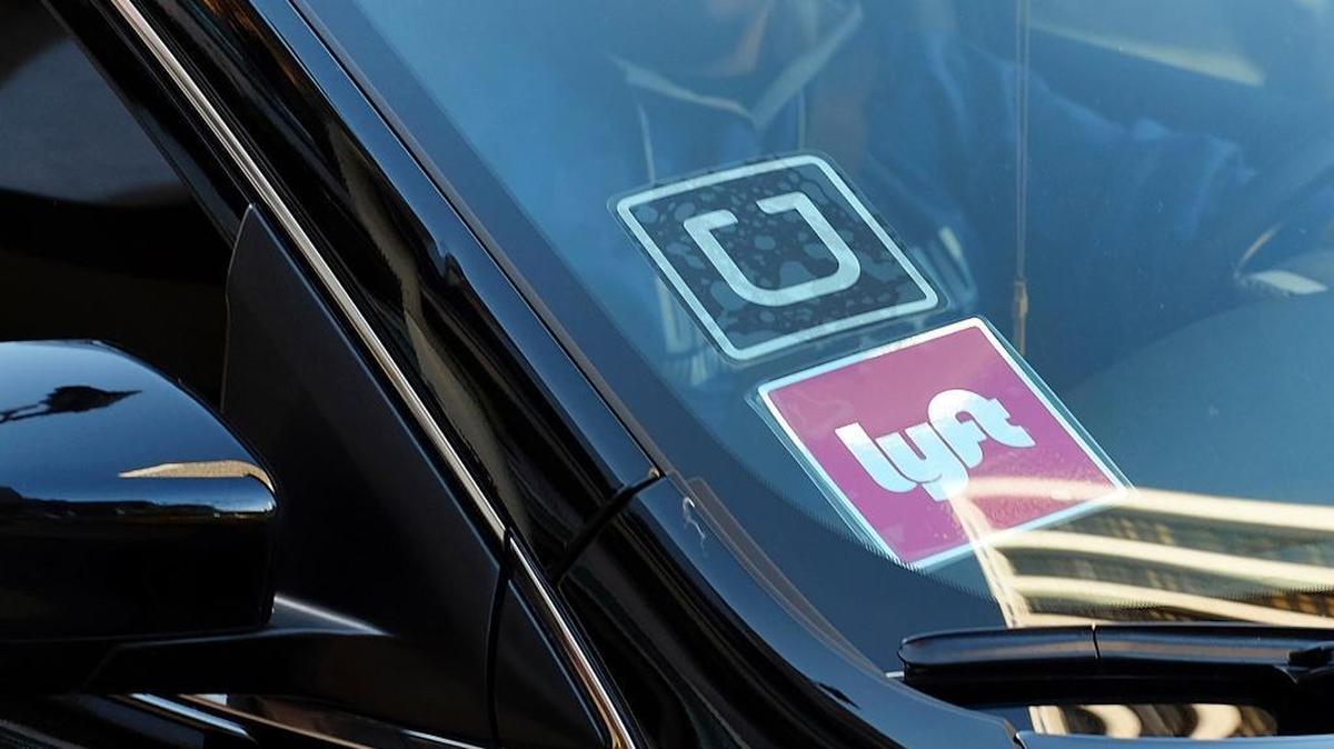 In downtown Los Angeles, drivers for Lyft and Uber are everywhere. The gig economy can be lucrative, but it also can leave people in poverty. California is considering expanding a tax credit to people who work as self-employed contractors.