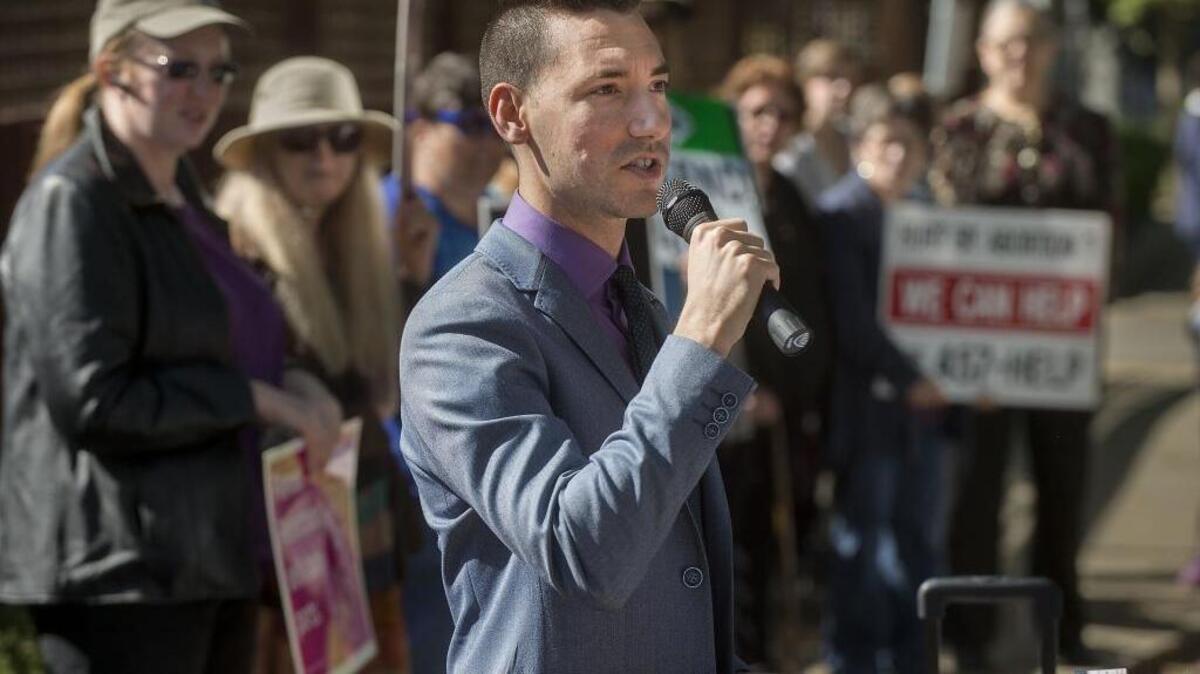 A bill to protect health care providers’ conversations, prompted by anti-abortion activist David Daleiden’s Planned Parenthood sting, awaits a decision by the governor.