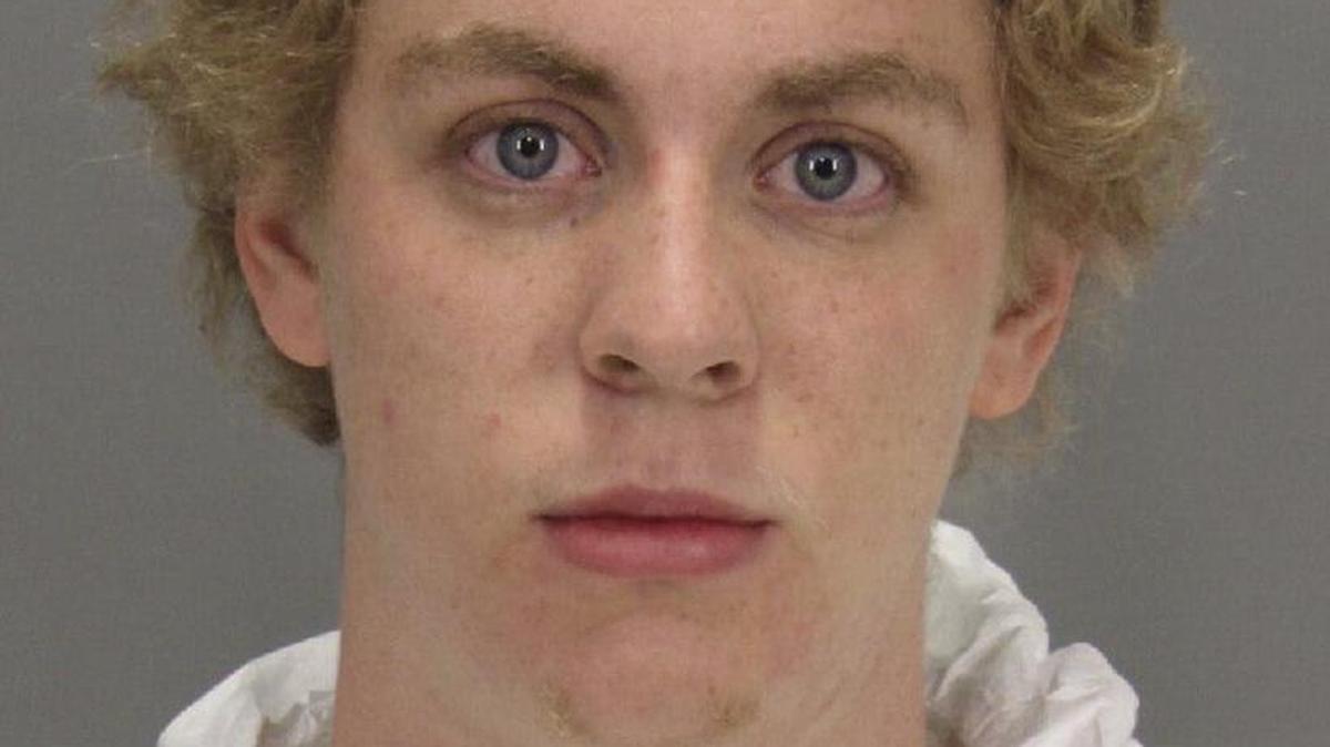Brock Turner’s January 2015 booking photo released by the Santa Clara County Sheriff's Office. The former Stanford University swimmer is scheduled to be released from jail on Friday.