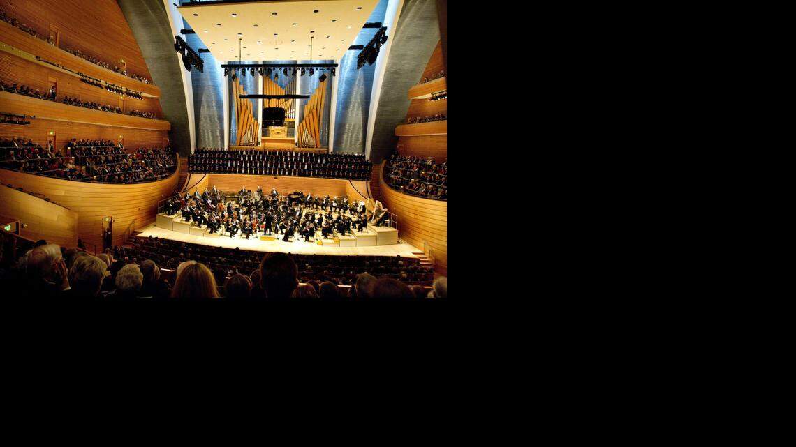 
The Kauffman Center for the Performing Arts in Kansas City is one of the venues being studied by a task force exploring the possibility of a new arts center in Sacramento.
