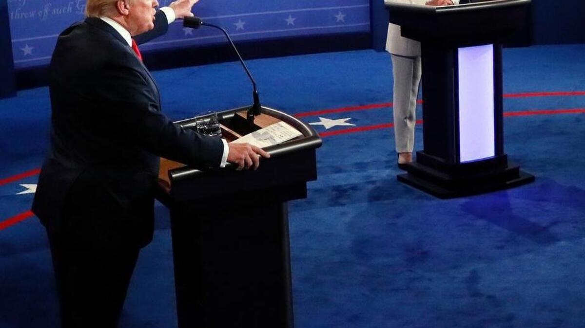 At Wednesday’s presidential debate, Donald Trump refused to promise that he would concede defeat to Hillary Clinton if election-night results show he has lost.