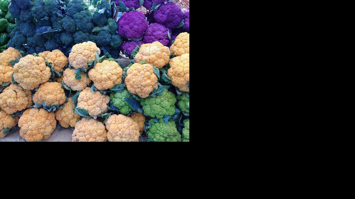 
Encouraging the sale of local produce, like this fresh cauliflower at a midtown Sacramento farmers market, is one way food policy groups are pushing for change.
