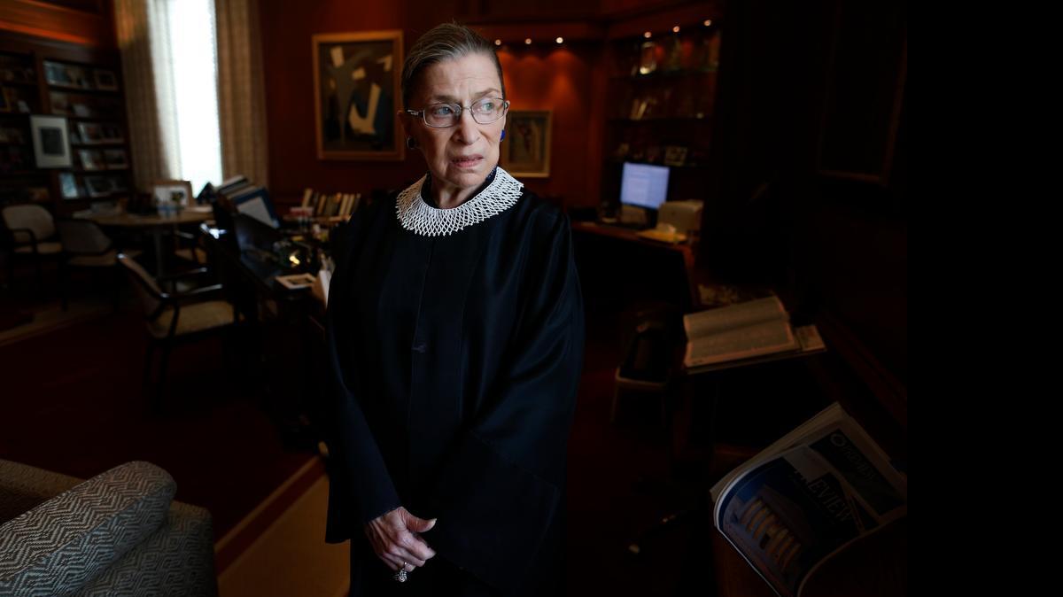 
Associate Justice Ruth Bader Ginsburg, wrote for a 5-4 Supreme Court majority on Monday in ruling that voter-approved panels of citizens may draw lines for congressional districts.
