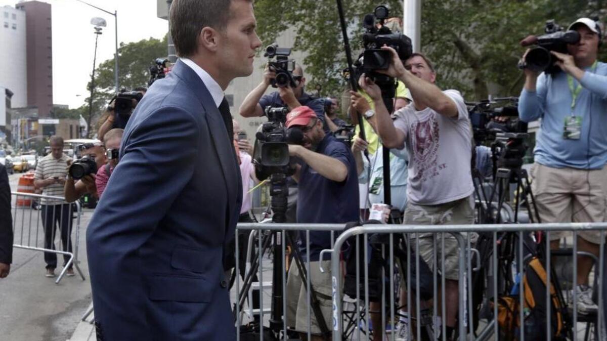 
New England Patriots quarterback Tom Brady had his four-game suspension overturned by a federal judge. 
