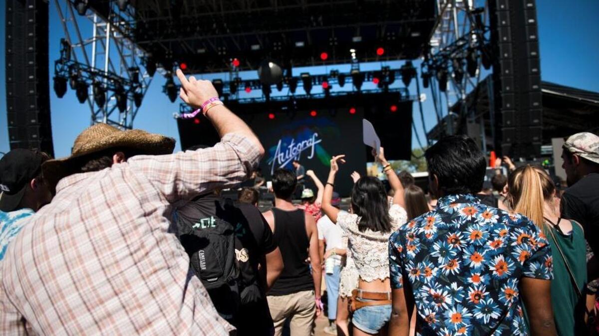
People dance to Autograf on the Main Stage at TBD Fest in West Sacramento on Saturday, Sept. 19, 2015.

