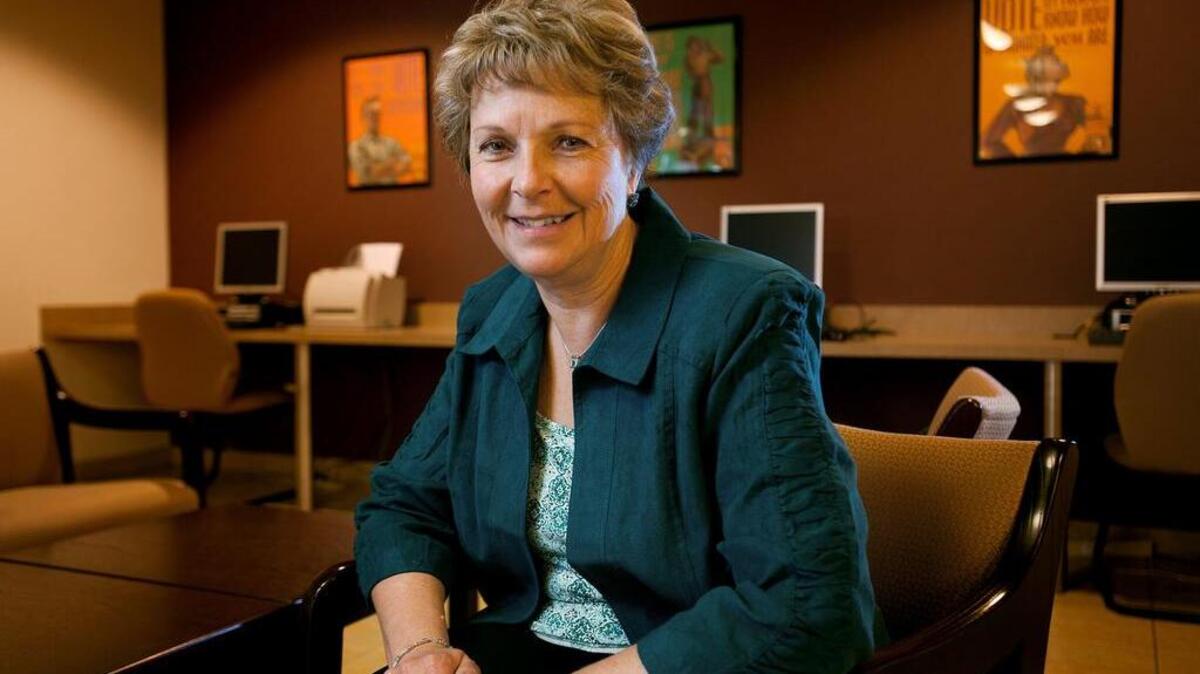
Sacramento County Registrar of Voters Jill LaVine, shown in her office in 2012, has admitted to a series of errors in ballot material for last November’s election.
