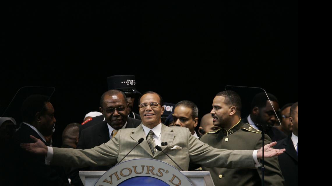 Nation of Islam leader the Rev. Louis Farrakhan, shown in 2007, has cited claims that vaccines are tied to autism.