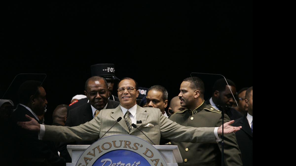 Nation of Islam leader the Rev. Louis Farrakhan, shown in 2007, has cited claims that vaccines are tied to autism.