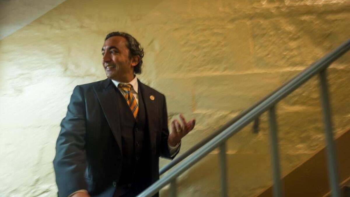 Democratic Rep. Ami Bera failed to receive enough support from activists to secure the Democratic endorsement for his re-election. The vote was 61 percent in favor of backing him to 39 percent opposed. Bera needed 70 percent of the vote to avoid further deliberation. The setback means the two-term congressman from Elk Grove will have to wait until the Feb. 28 state party convention to again seek the nomination.