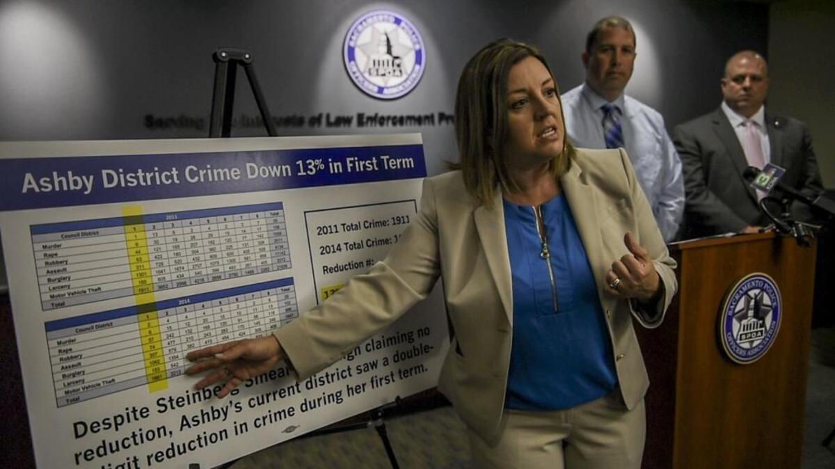 Sacramento mayoral candidate Angelique Ashby announced a news conference last week and her campaign manager, Josh Pulliam, sent a note to a Sacramento Bee editor stating that The Bee’s reporter would be barred from attending attending the meeting.