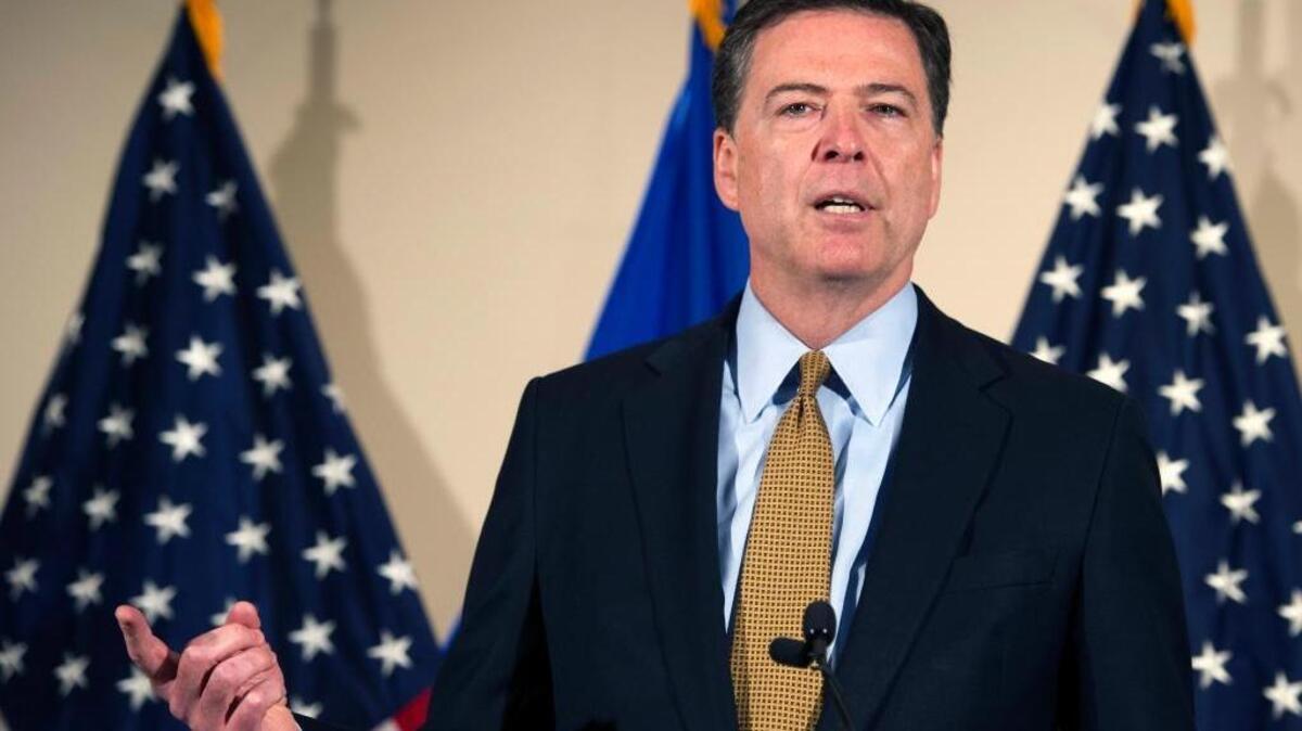 FBI Director James Comey said Tuesday that 110 emails sent or received on Hillary Clinton’s server contained classified information when they were sent or received. Of those, eight of those email chains included “top secret” information, 36 included “secret” information and eight contained “confidential” information, the lowest level of classification.