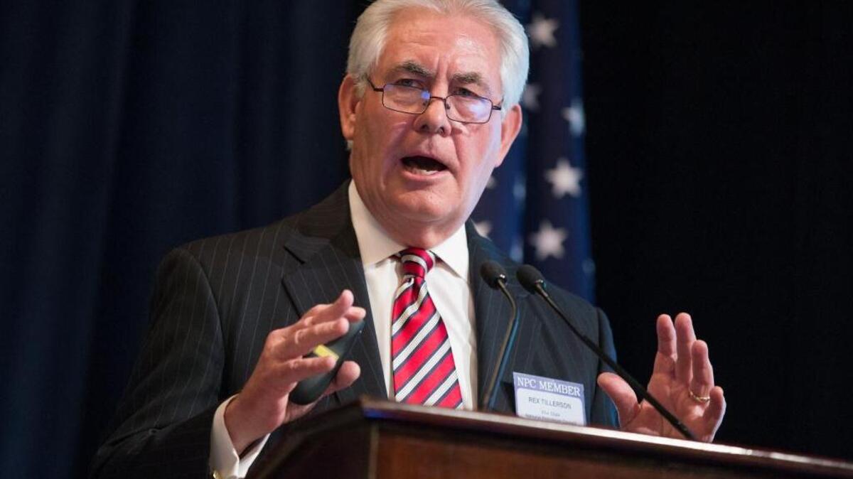President-elect Donald Trump selected ExxonMobil CEO Rex Tillerson as Secretary of State.