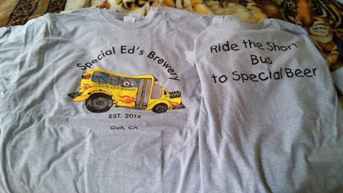 Slogans for Special Ed’s Brewery have resulted in a backlash on social media against the brewer’s marketing and name.