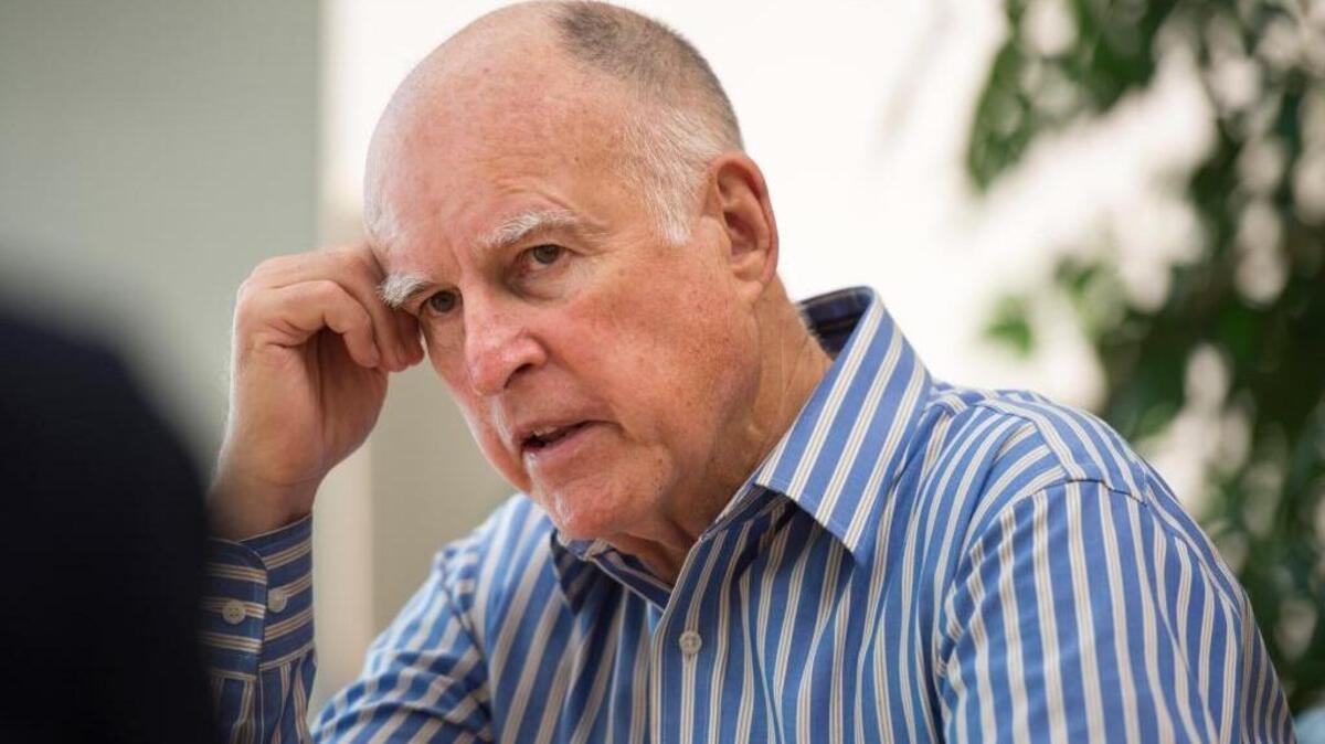 Gov. Jerry Brown wants to expand self-improvement incentives for inmates.