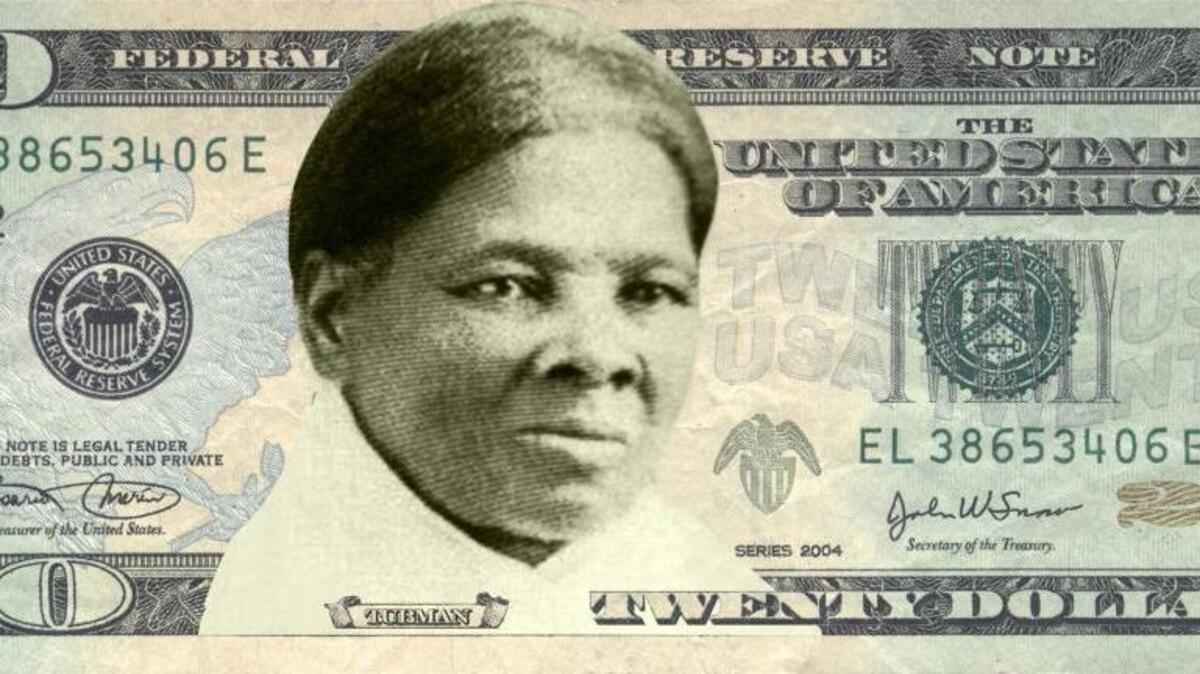 In 2016, the U.S. Treasury announced that Harriet Tubman would be the new face of the $20 bill. This concept art shows what the bill might look like.