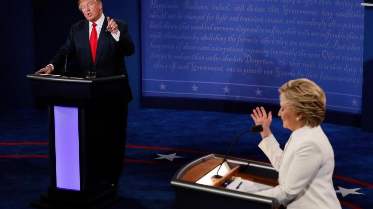 Hillary Clinton and Donald Trump had their final debate Wednesday night at the University of Nevada, Las Vegas.