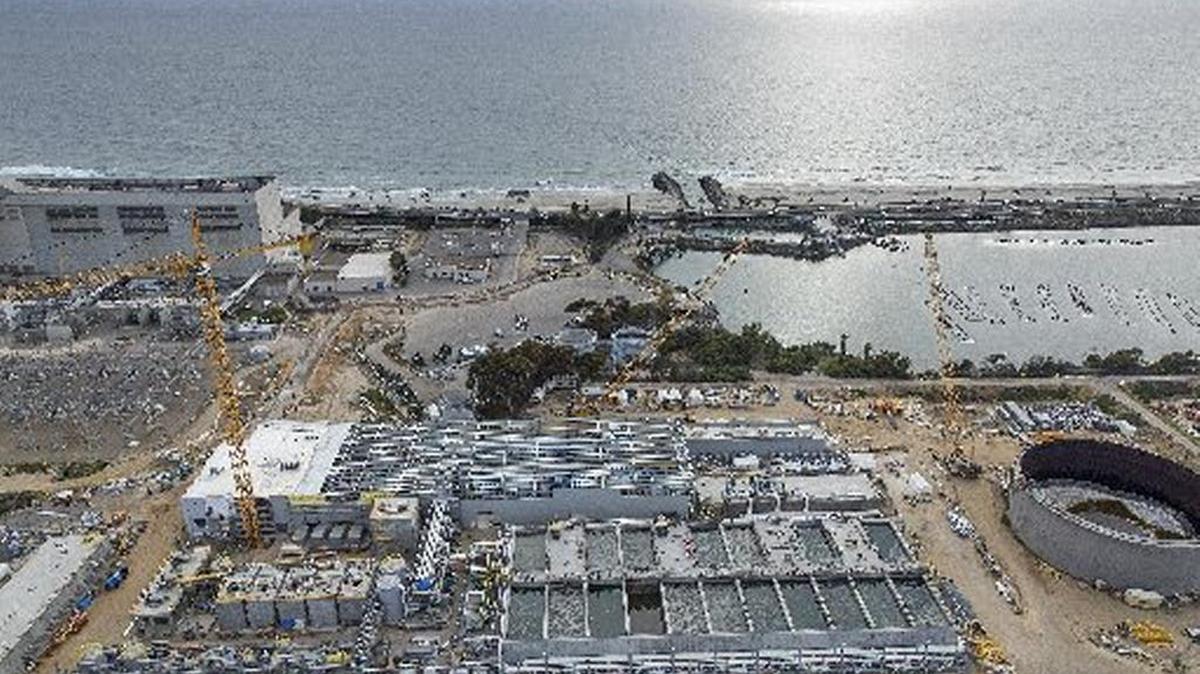 It takes 1,500 kilowatt hours to produce a million gallons of desalinated water.