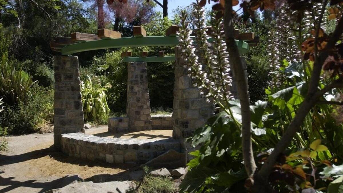 
Rock Garden in William Land Park was built by the Work Projects Administration. 
