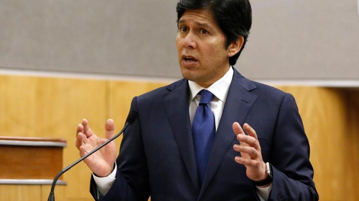 State Sen. President Pro Tem Kevin de Leon responds to a lawmakers question concerning his bill to prohibit local law enforcement from cooperating with federal immigration authorities during a hearing of the Senate Public Safety Committee in January.