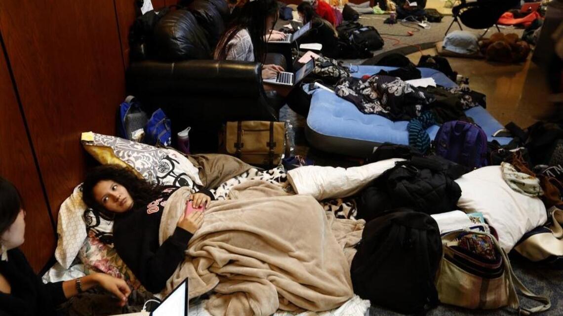 Protests by self-absorbed students are out of control