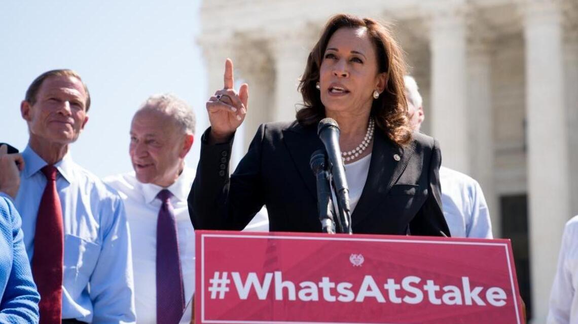 Sen. Kamala Harris gets a big gift with Supreme Court fight