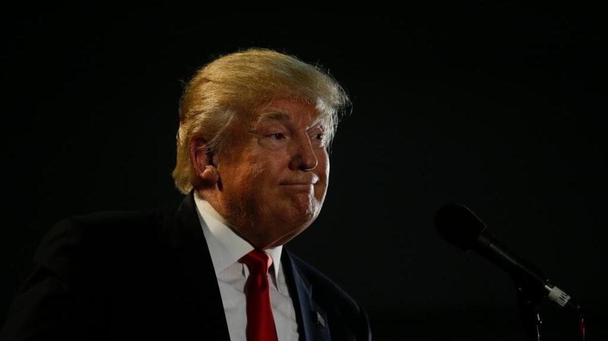Slowly and grudgingly, the Republican establishment is falling in line behind GOP presidential candidate Donald Trump, but the endorsements are coming with a bushel of hold-your-nose caveats, hedges, exceptions and qualifiers.