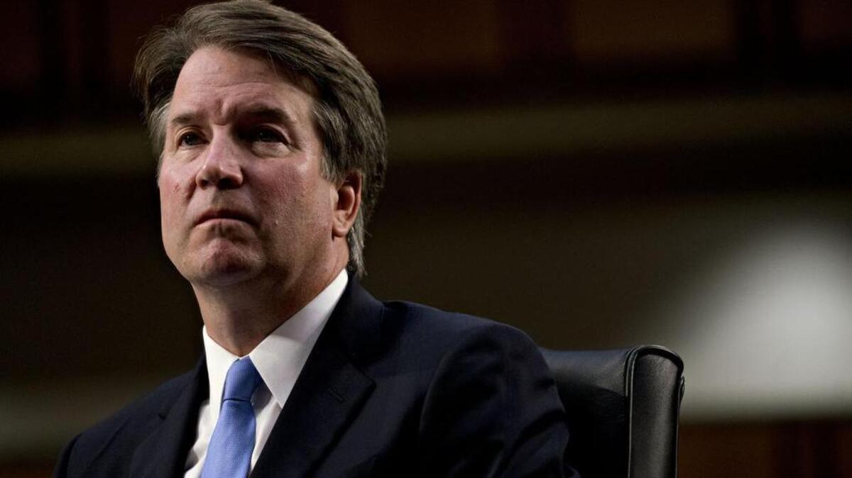 Supreme Court nominee Brett Kavanaugh at his Senate Judiciary Committee confirmation hearing on Sept. 6.