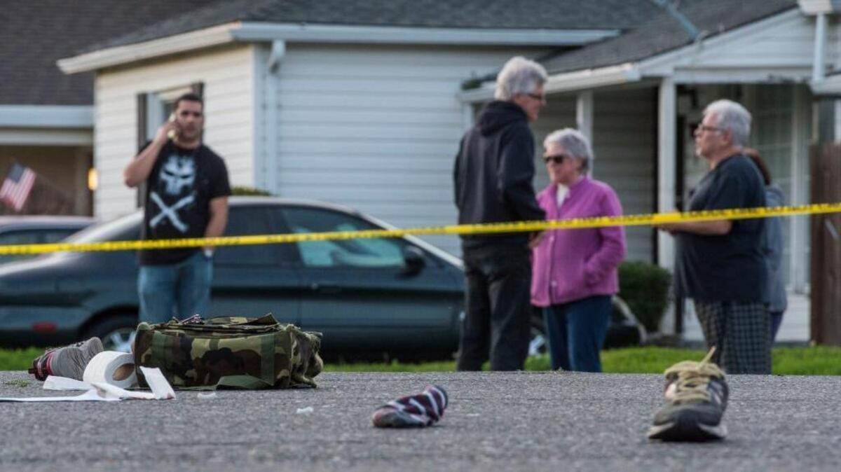 A woman was killed and a child was seriously injured when they were struck by a vehicle on Freeport Boulevard in Sacramento on Jan. 31, 2018.