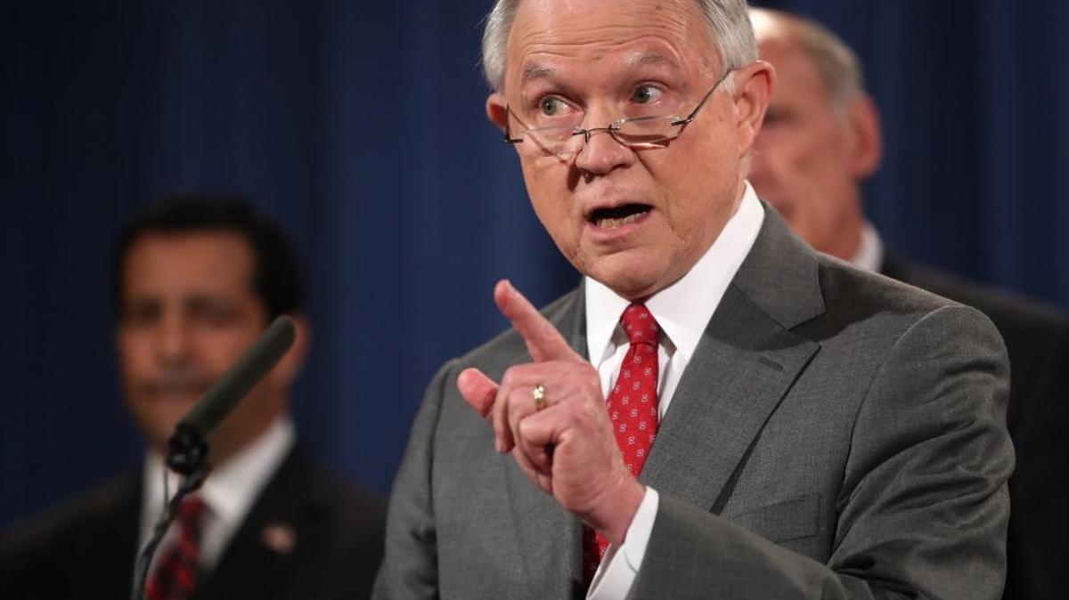 Attorney General Jeff Sessions.