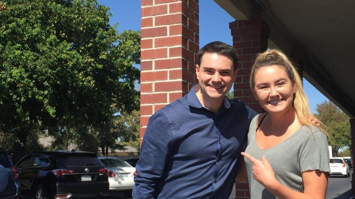 Who is Ben Shapiro and why do people want to take selfies with him?