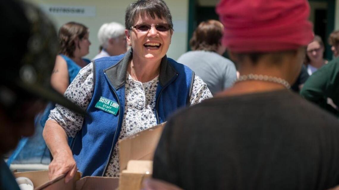 The secret to bringing homeless people in from the cold? Just ask Sister Libby