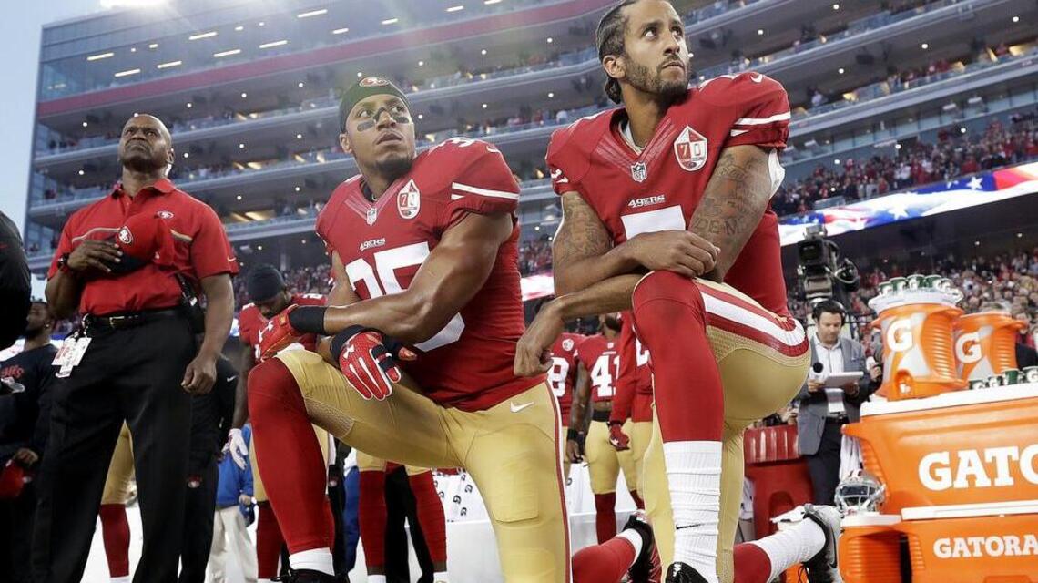 Colin Kaepernick, the unexpected leader, is finding his voice