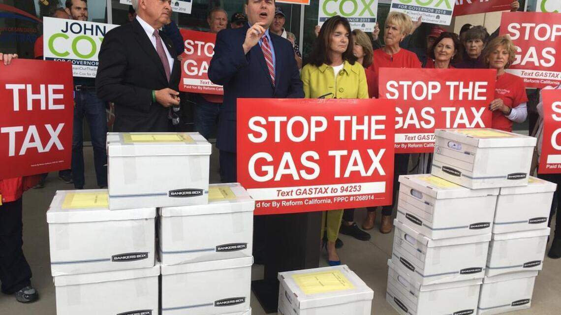 Want to convince California voters to keep the gas tax? This is the wrong way to do it