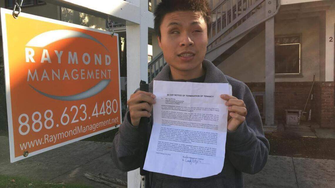 If he weren’t blind, he would’ve lost his apartment. What's that say about California values?