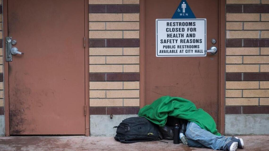 What will it take for homeless people to get a toilet in Sacramento? Oh, just a deadly virus